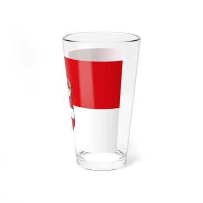 Flag of Salzburg Austria - Pint Glass 16oz - Go Mug Yourself