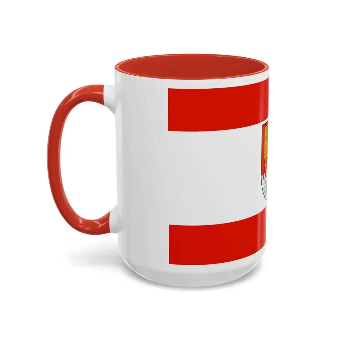 Flag of Salzgitter Germany - Accent Coffee Mug - Go Mug Yourself