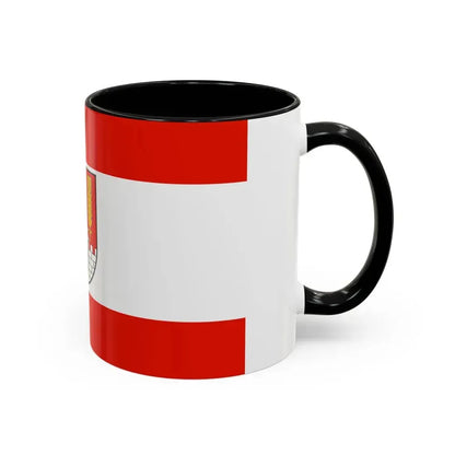 Flag of Salzgitter Germany - Accent Coffee Mug - Go Mug Yourself