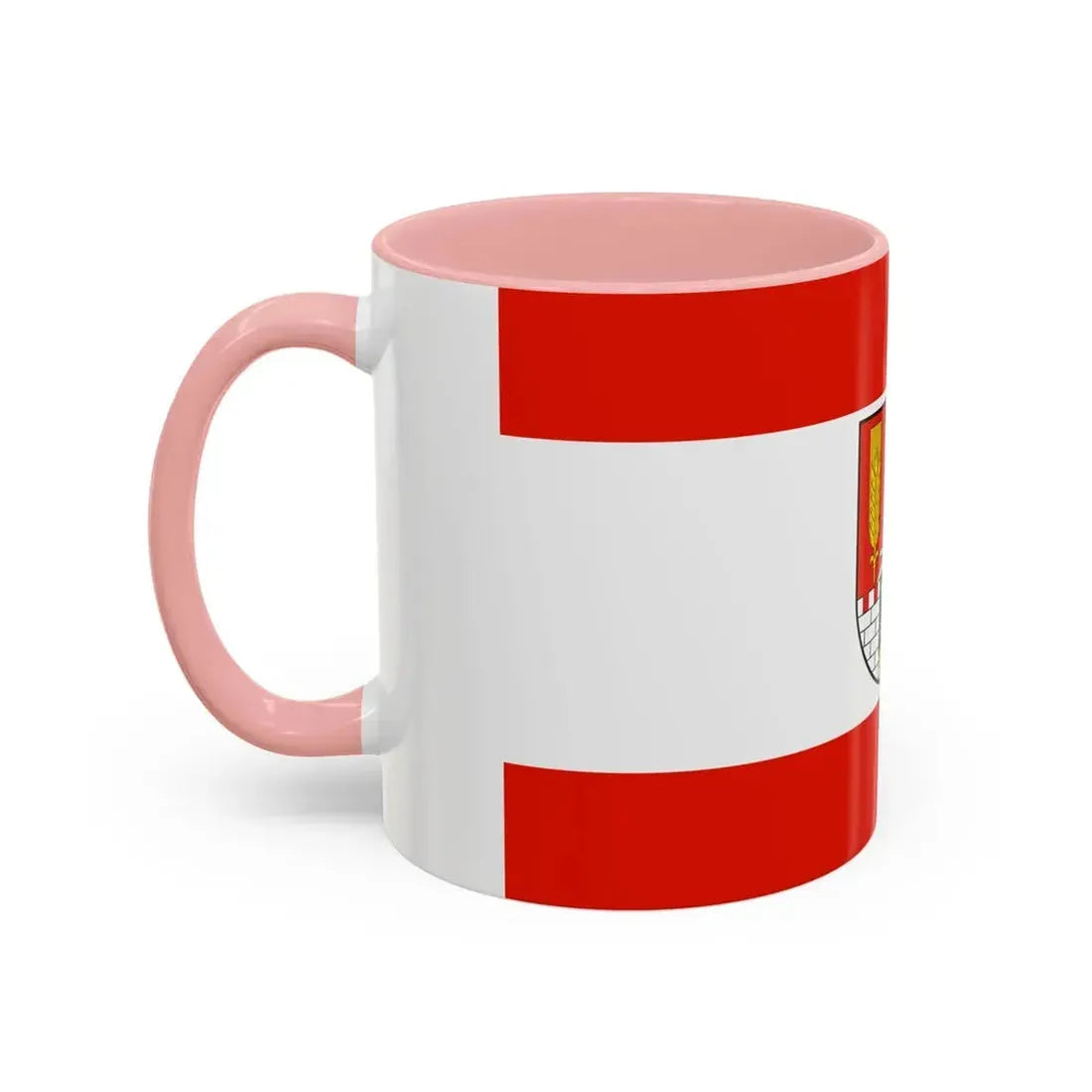 Flag of Salzgitter Germany - Accent Coffee Mug - Go Mug Yourself