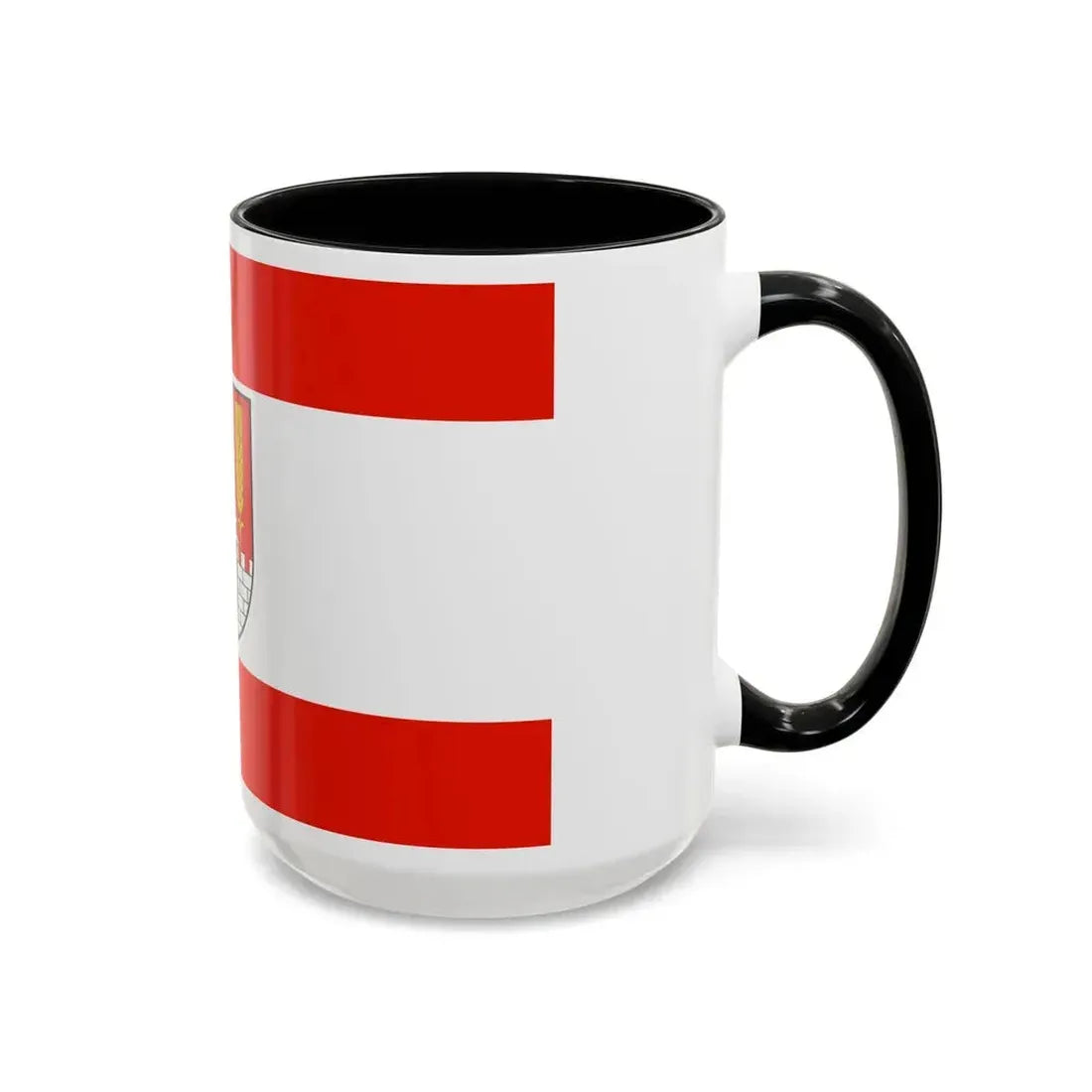 Flag of Salzgitter Germany - Accent Coffee Mug - Go Mug Yourself