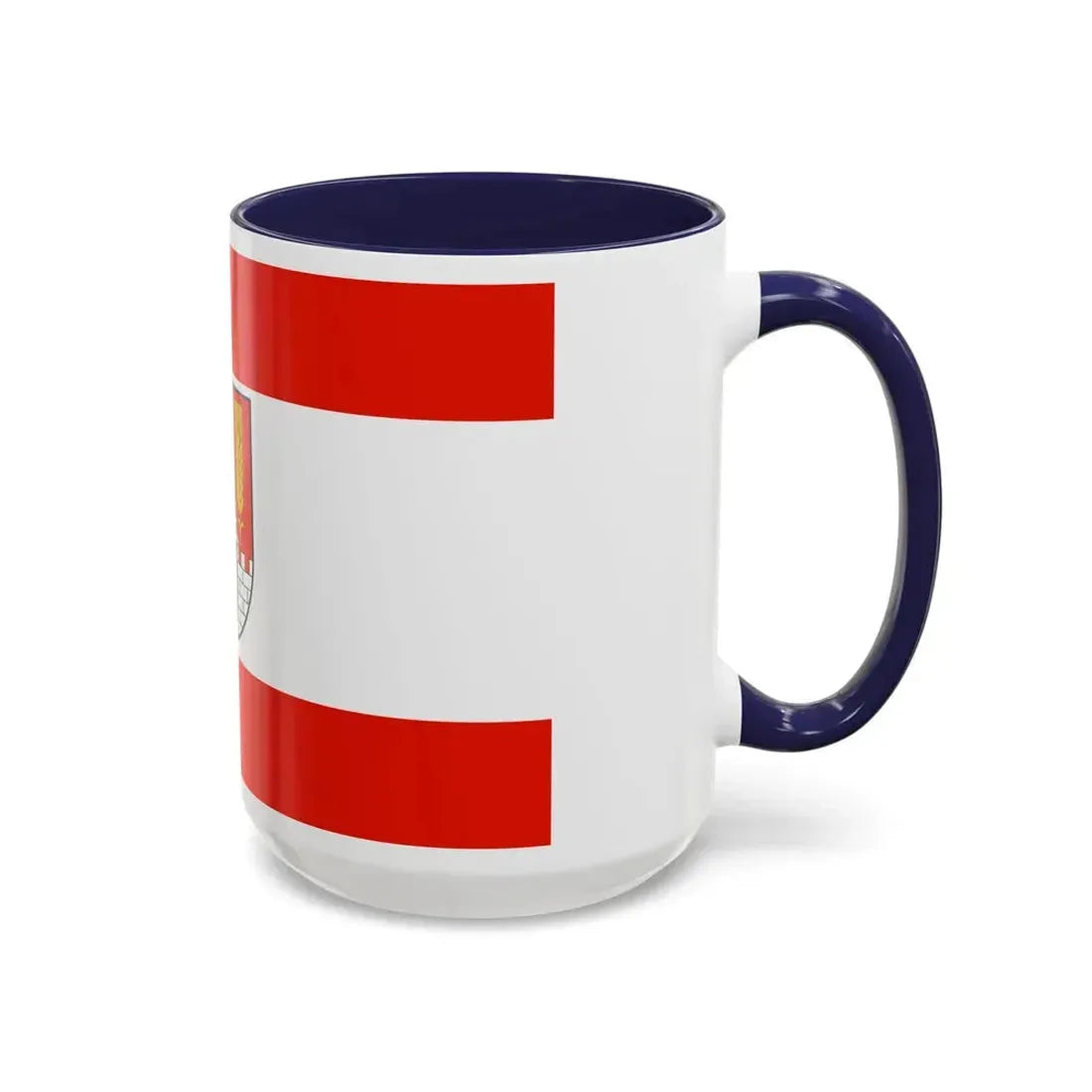 Flag of Salzgitter Germany - Accent Coffee Mug - Go Mug Yourself