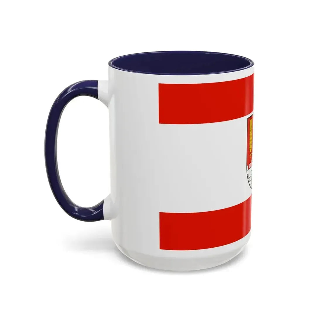 Flag of Salzgitter Germany - Accent Coffee Mug - Go Mug Yourself