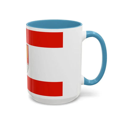 Flag of Salzgitter Germany - Accent Coffee Mug - Go Mug Yourself