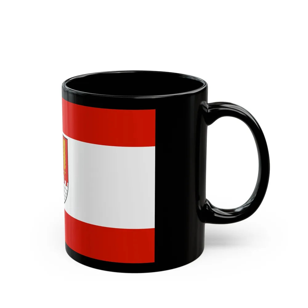 Flag of Salzgitter Germany - Black Coffee Mug-Go Mug Yourself