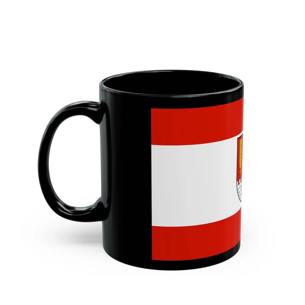 Flag of Salzgitter Germany - Black Coffee Mug-Go Mug Yourself