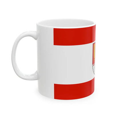 Flag of Salzgitter Germany - White Coffee Mug-Go Mug Yourself