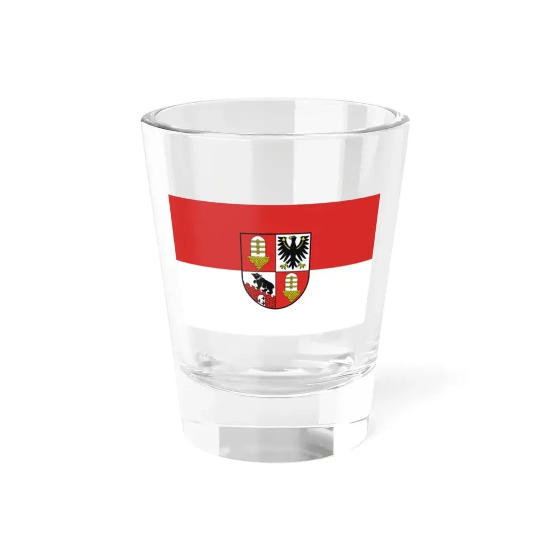 Flag of Salzlandkreis Germany - Shot Glass 1.5oz 1.5oz - Go Mug Yourself