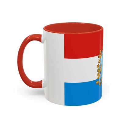 Flag of Samara Oblast Russia - Accent Coffee Mug - Go Mug Yourself