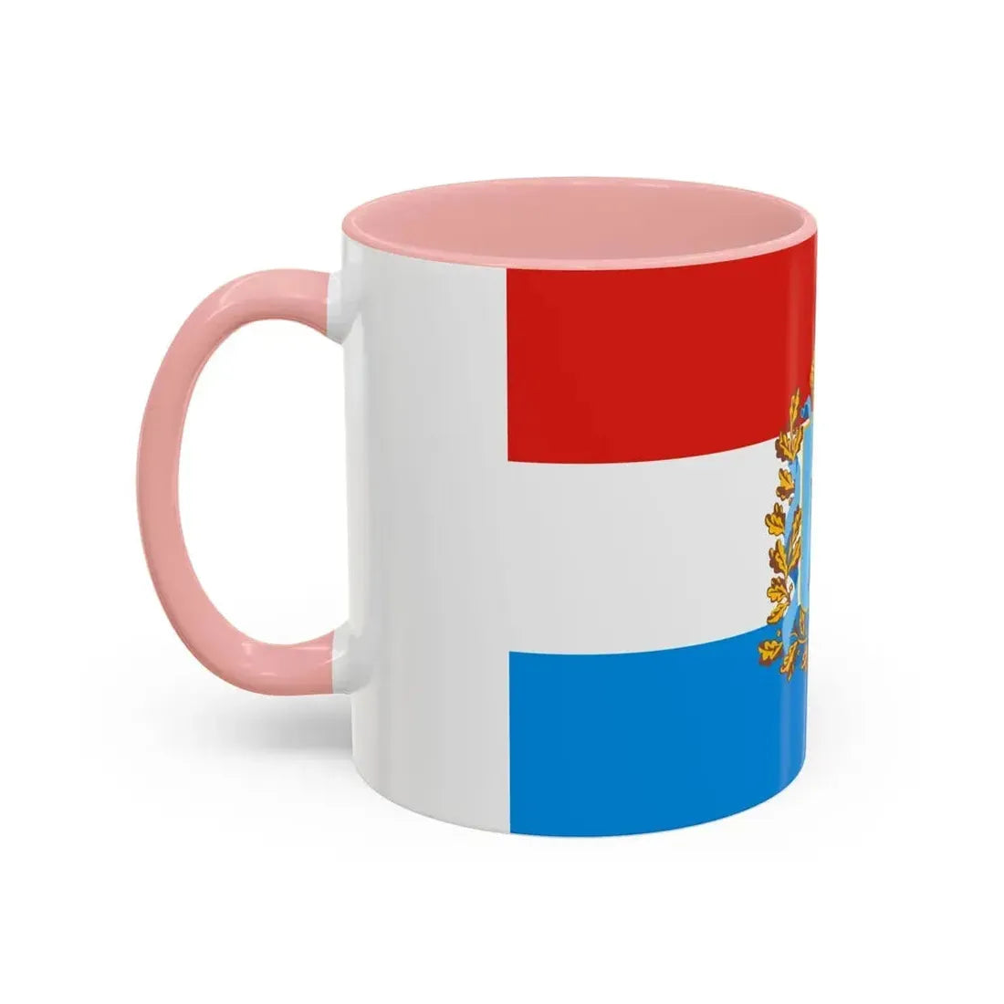 Flag of Samara Oblast Russia - Accent Coffee Mug - Go Mug Yourself