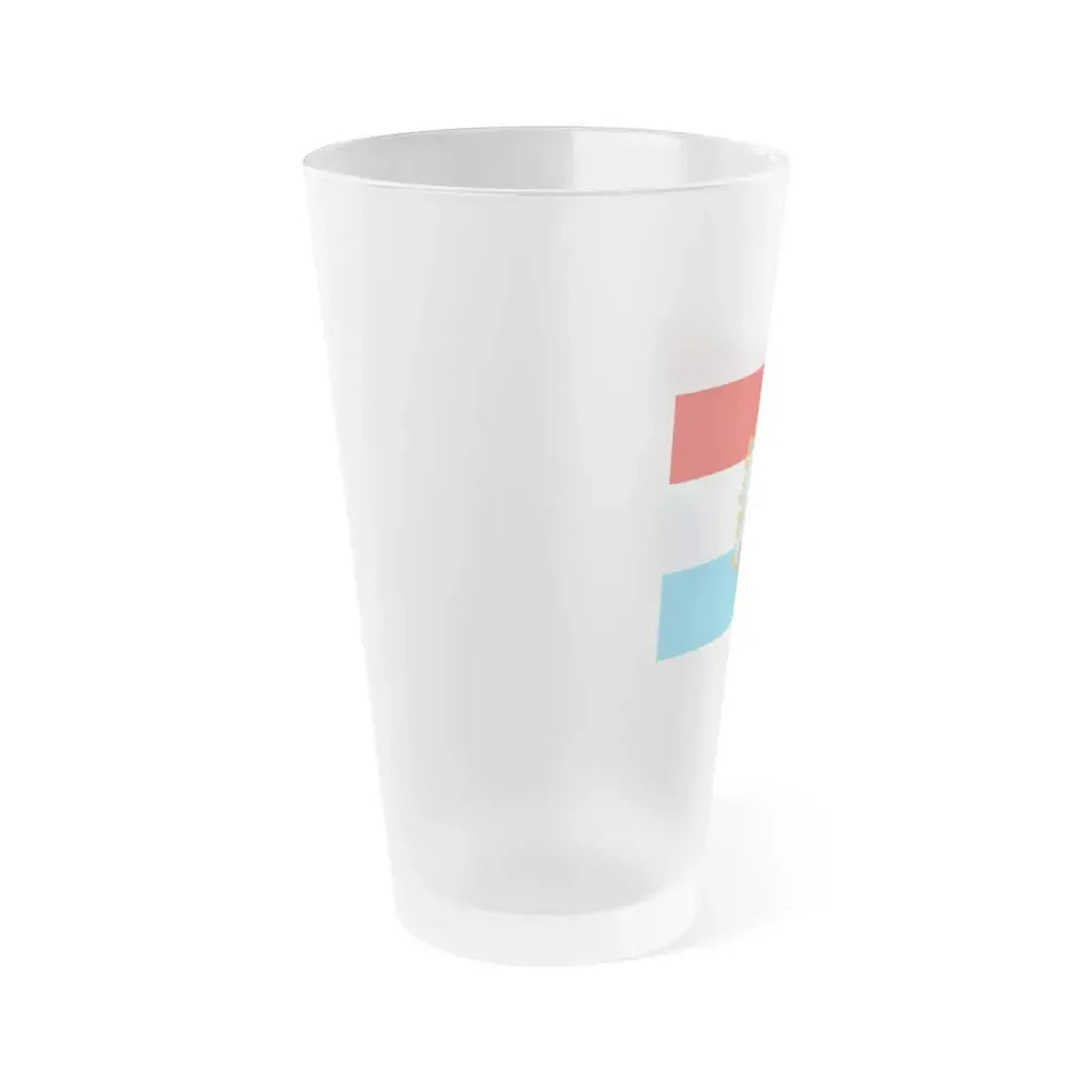 Flag of Samara Oblast Russia - Frosted Pint Glass 16oz - Go Mug Yourself