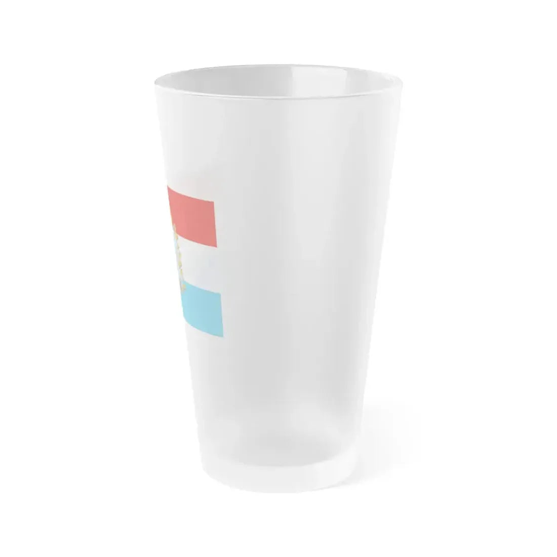 Flag of Samara Oblast Russia - Frosted Pint Glass 16oz - Go Mug Yourself