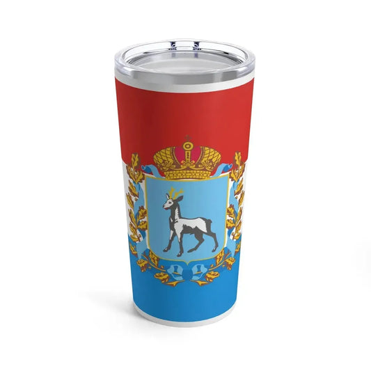 Flag of Samara Oblast Russia - Tumbler 20oz 20oz - Go Mug Yourself