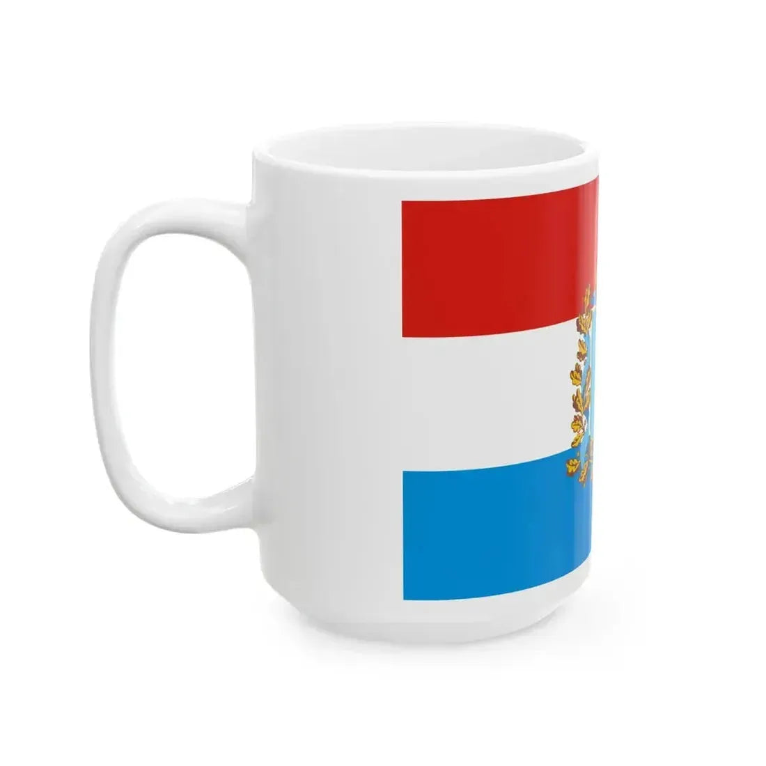 Flag of Samara Oblast Russia - White Coffee Mug - Go Mug Yourself