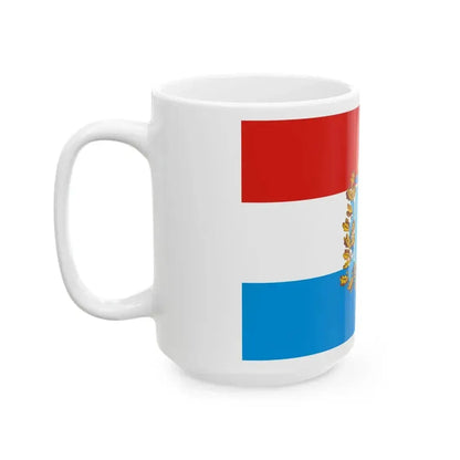 Flag of Samara Oblast Russia - White Coffee Mug - Go Mug Yourself