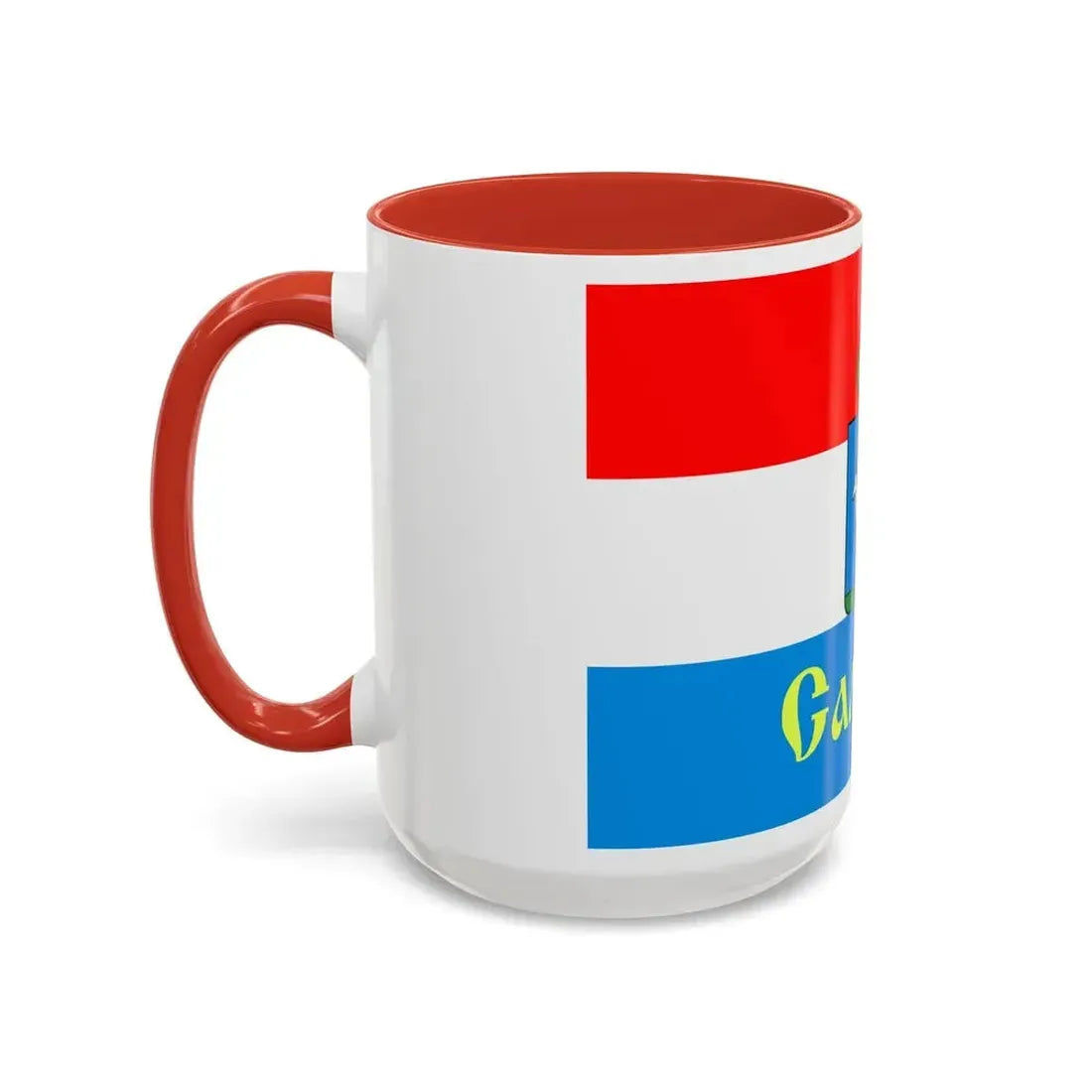 Flag of Samara Russia - Accent Coffee Mug - Go Mug Yourself