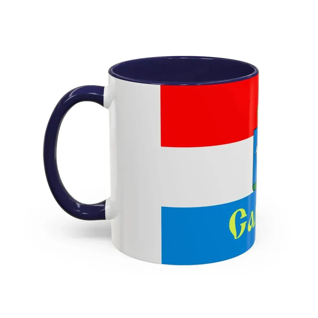 Flag of Samara Russia - Accent Coffee Mug - Go Mug Yourself
