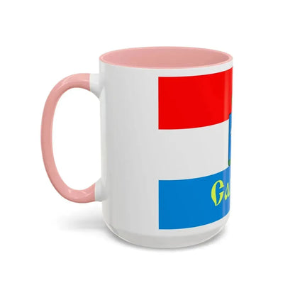 Flag of Samara Russia - Accent Coffee Mug - Go Mug Yourself