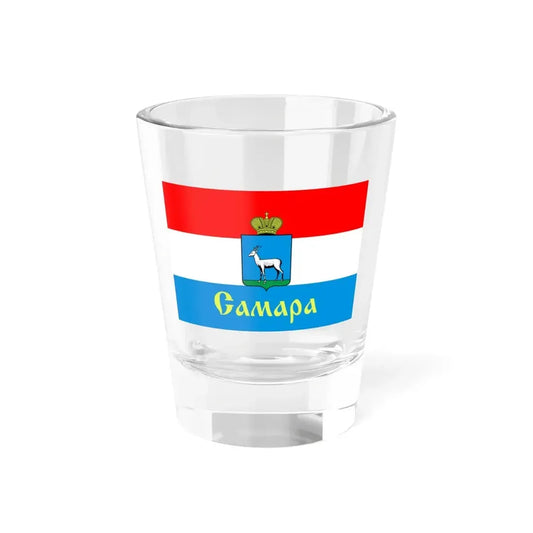 Flag of Samara Russia - Shot Glass 1.5oz 1.5oz - Go Mug Yourself