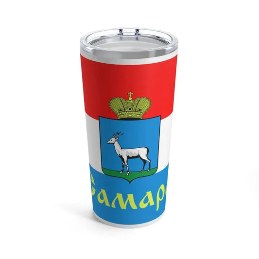 Flag of Samara Russia - Tumbler 20oz 20oz - Go Mug Yourself