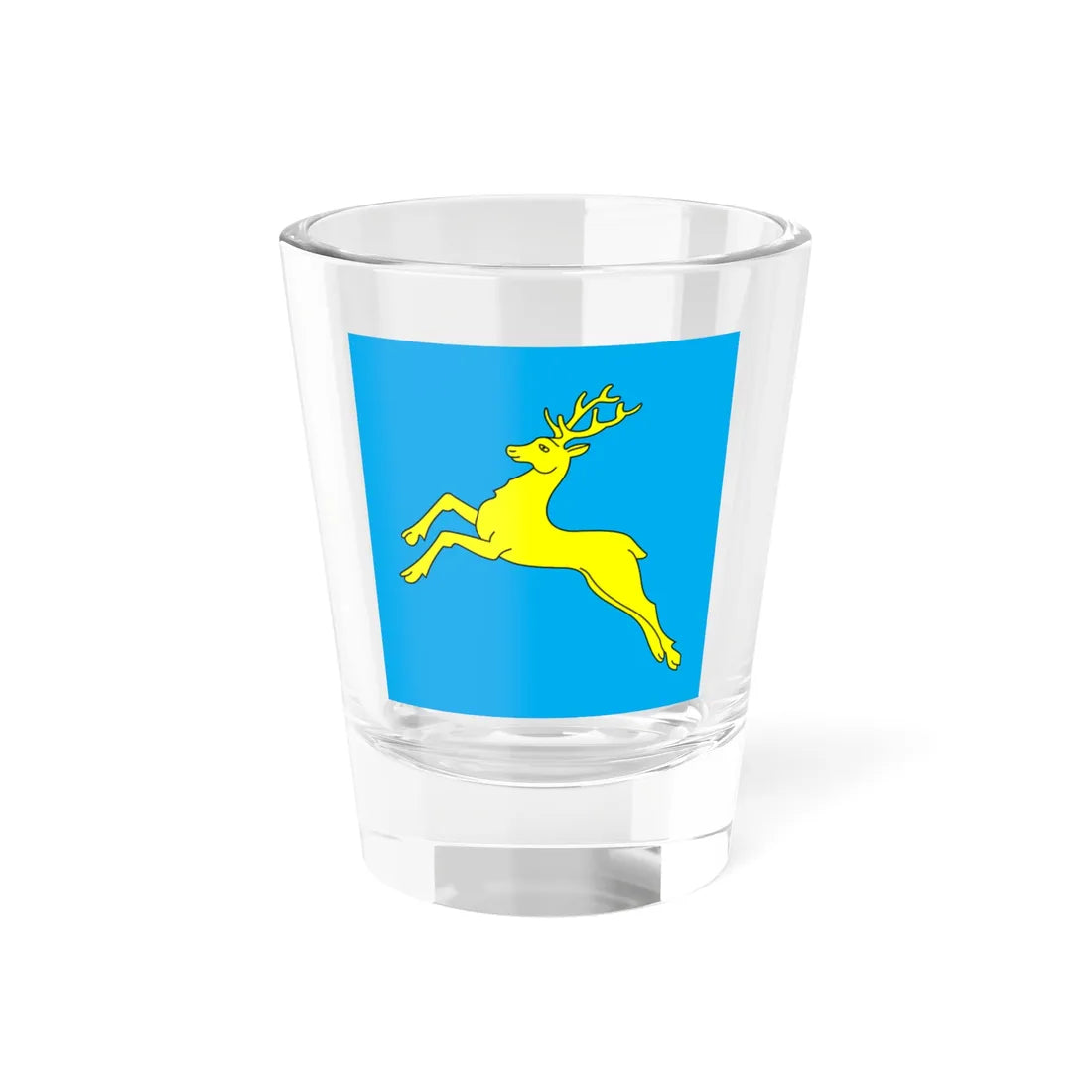 Flag of Sambir (Ukraine) Shot Glass 1.5oz 1.5oz - Go Mug Yourself