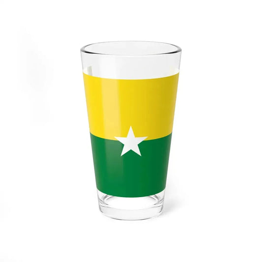 Flag of Samborondón (Ecuador) Pint Glass 16oz 16oz - Go Mug Yourself