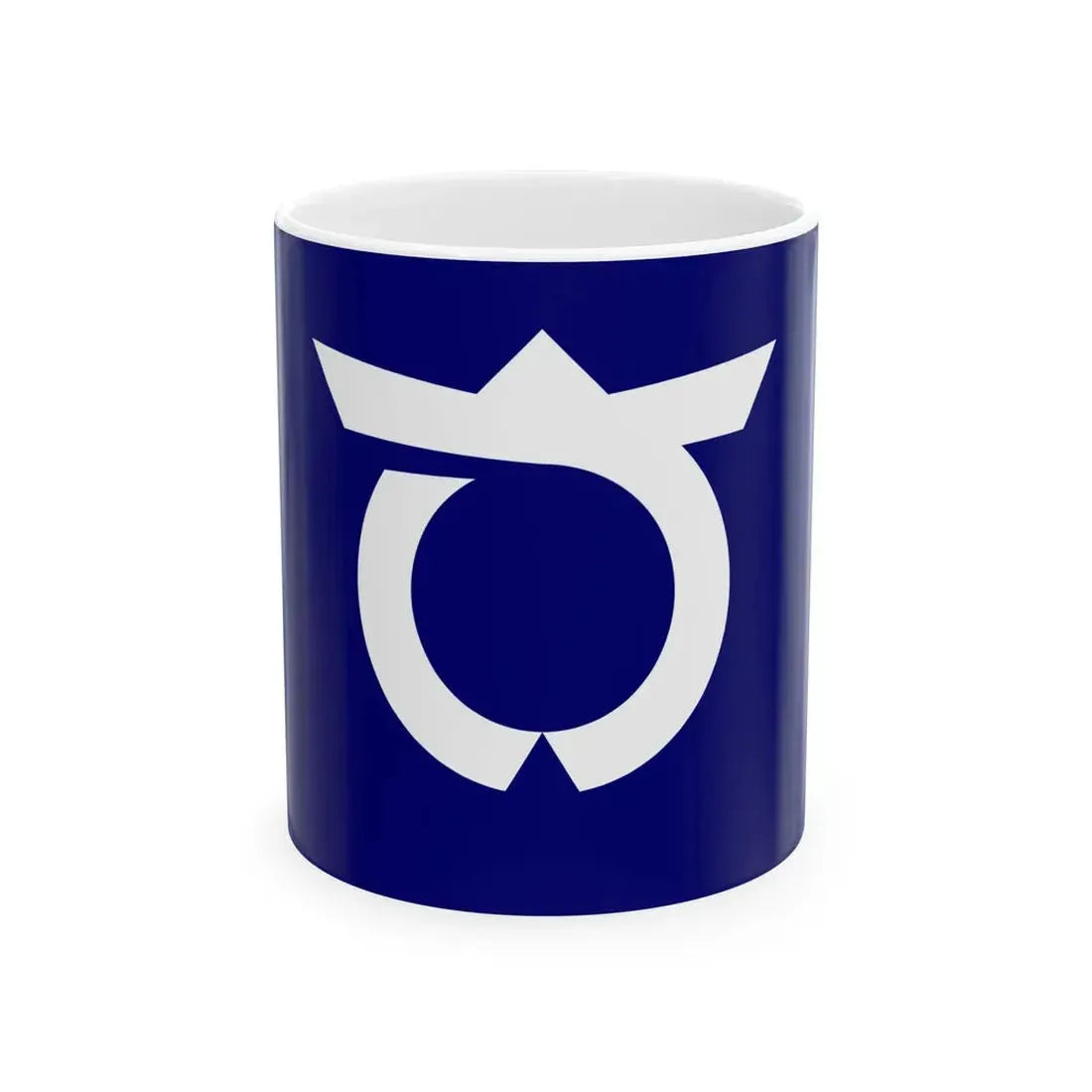 Flag of Samegawa Fukushima (Japan) White Coffee Mug 11oz - Go Mug Yourself