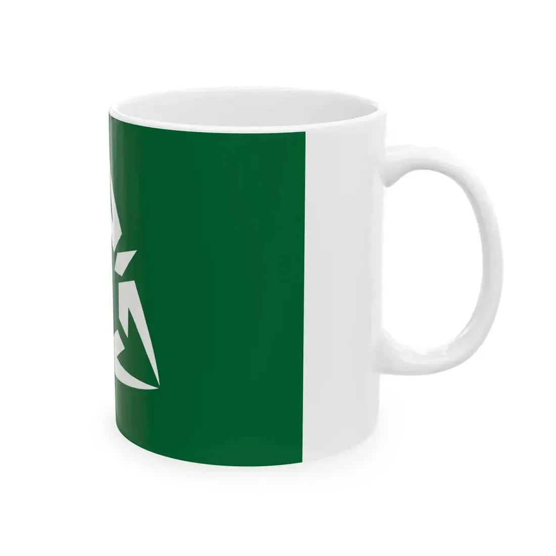 Flag of Samizu Nagano 1988-2005 (Japan) White Coffee Mug - Go Mug Yourself