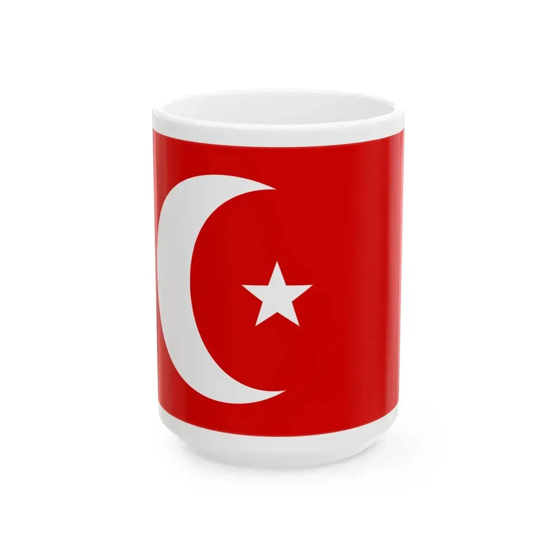 Flag of Samoa 1858-1873 as reported in the Flags of Paradise chart (Samoa) White Coffee Mug 15oz - Go Mug Yourself