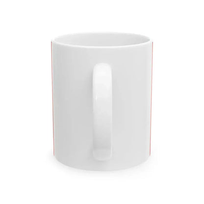 Flag of Samoa 1858-1873 as reported in the Flags of Paradise chart (Samoa) White Coffee Mug - Go Mug Yourself