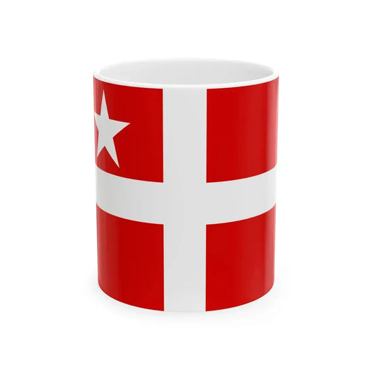Flag of Samoa 1879 (Samoa) White Coffee Mug 11oz - Go Mug Yourself