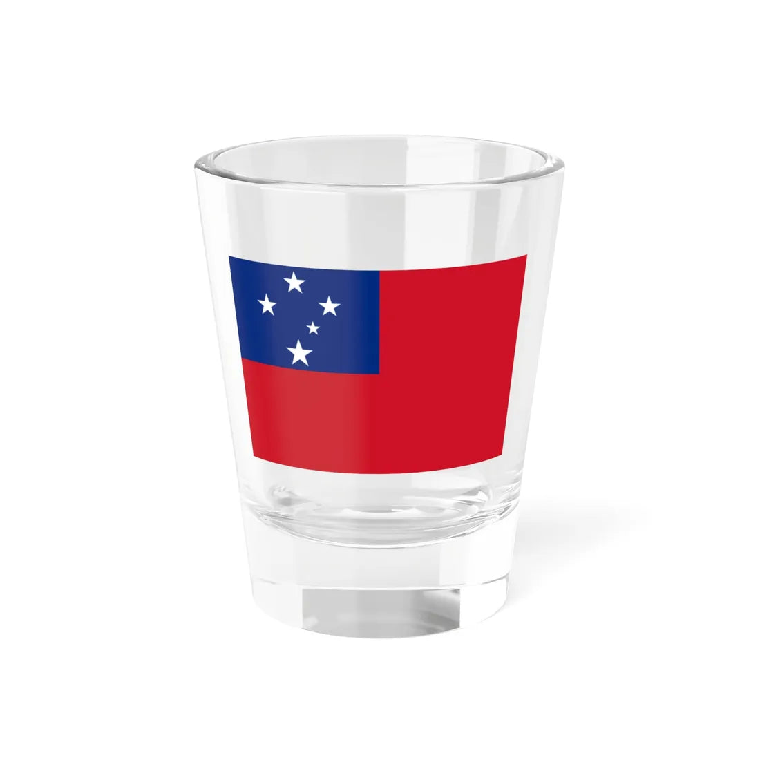 Flag of Samoa 3-2 (Samoa) Shot Glass 1.5oz 1.5oz - Go Mug Yourself