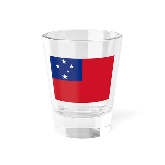 Flag of Samoa 3-2 (Samoa) Shot Glass 1.5oz 1.5oz - Go Mug Yourself