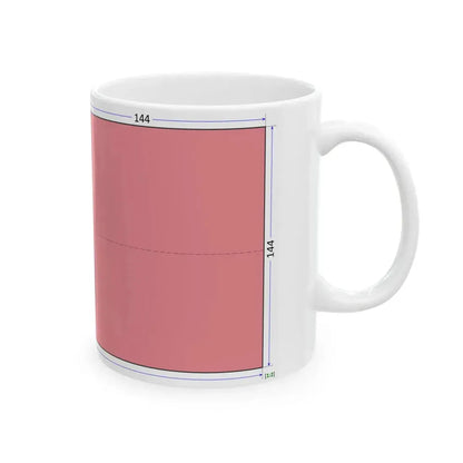 Flag of Samoa construction sheet (Samoa) White Coffee Mug - Go Mug Yourself