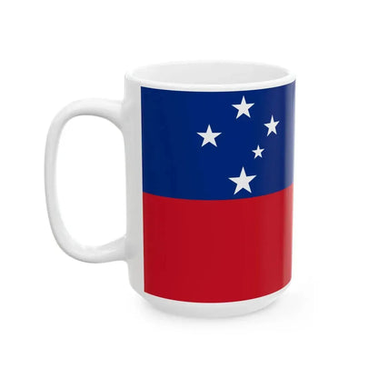 Flag of Samoa (Samoa) White Coffee Mug - Go Mug Yourself