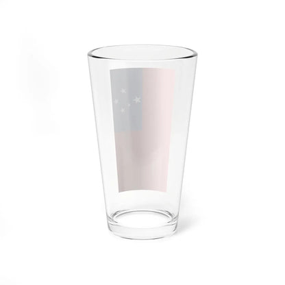Flag of Samoa vertical (Samoa) Pint Glass 16oz - Go Mug Yourself