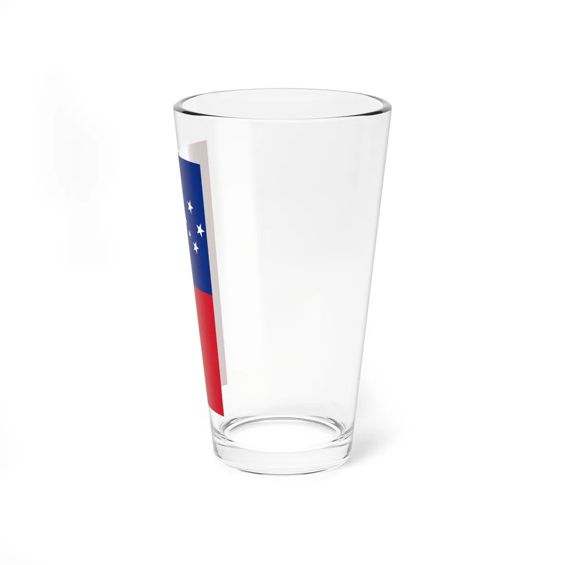 Flag of Samoa vertical (Samoa) Pint Glass 16oz - Go Mug Yourself