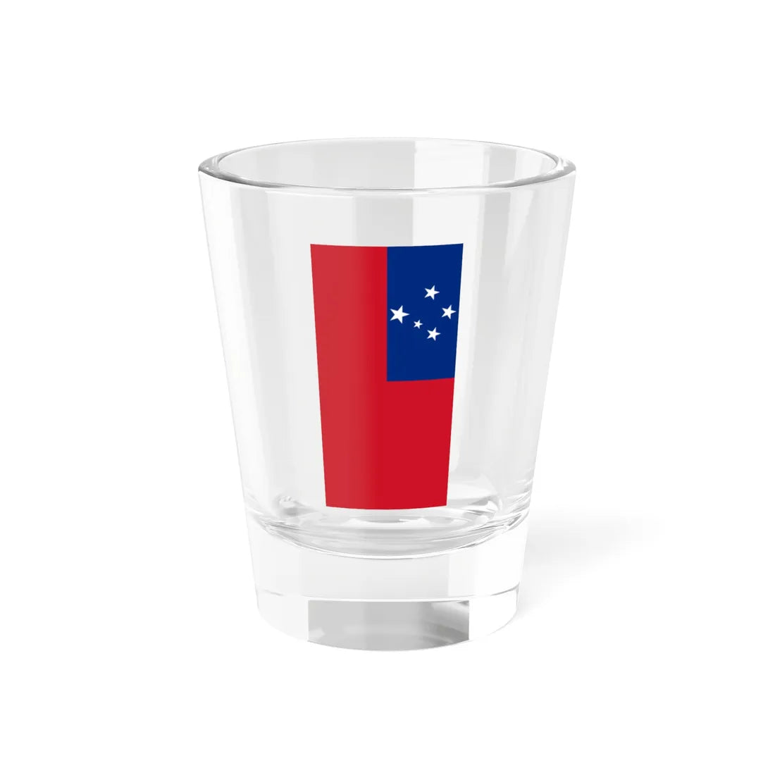 Flag of Samoa vertical (Samoa) Shot Glass 1.5oz 1.5oz - Go Mug Yourself