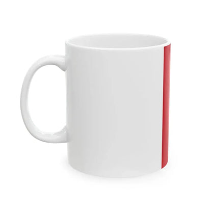 Flag of Samoa vertical (Samoa) White Coffee Mug - Go Mug Yourself