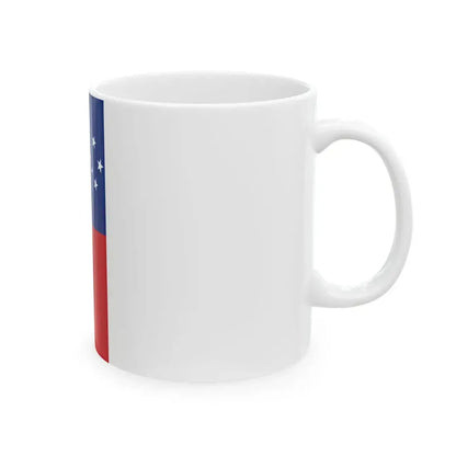 Flag of Samoa vertical (Samoa) White Coffee Mug - Go Mug Yourself