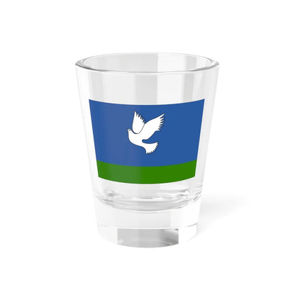 Flag of Samtredia Municipality (Georgia) Shot Glass 1.5oz 1.5oz - Go Mug Yourself