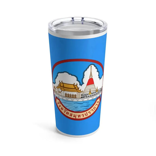 Flag of Samut Prakan Province Thailand - Tumbler 20oz 20oz - Go Mug Yourself