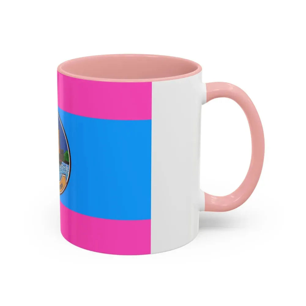 Flag of Samut Sakhon Province Thailand - Accent Coffee Mug - Go Mug Yourself