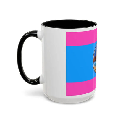 Flag of Samut Sakhon Province Thailand - Accent Coffee Mug - Go Mug Yourself
