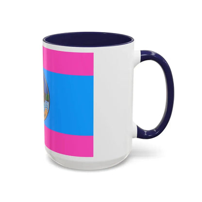 Flag of Samut Sakhon Province Thailand - Accent Coffee Mug - Go Mug Yourself