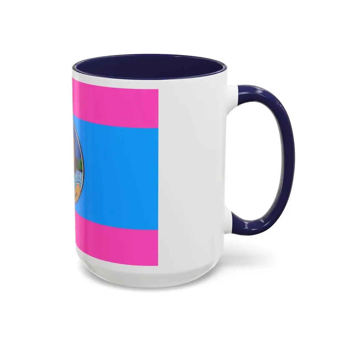Flag of Samut Sakhon Province Thailand - Accent Coffee Mug - Go Mug Yourself