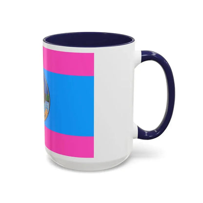 Flag of Samut Sakhon Province Thailand - Accent Coffee Mug - Go Mug Yourself