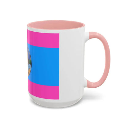Flag of Samut Sakhon Province Thailand - Accent Coffee Mug - Go Mug Yourself