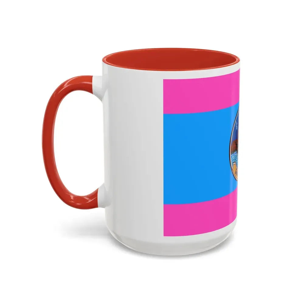 Flag of Samut Sakhon Province Thailand - Accent Coffee Mug - Go Mug Yourself