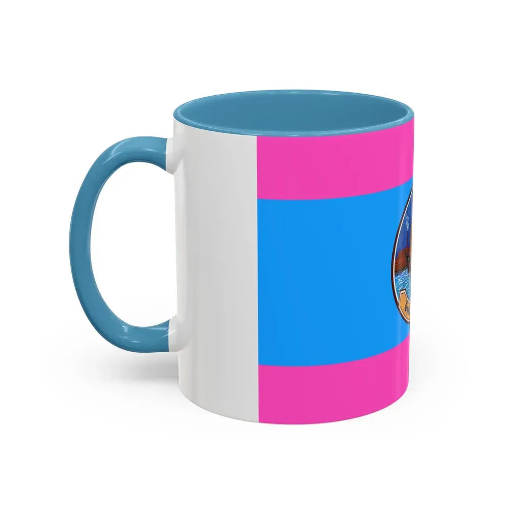 Flag of Samut Sakhon Province Thailand - Accent Coffee Mug - Go Mug Yourself